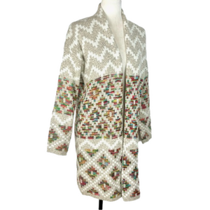 Dreamers multicolour open cardigan